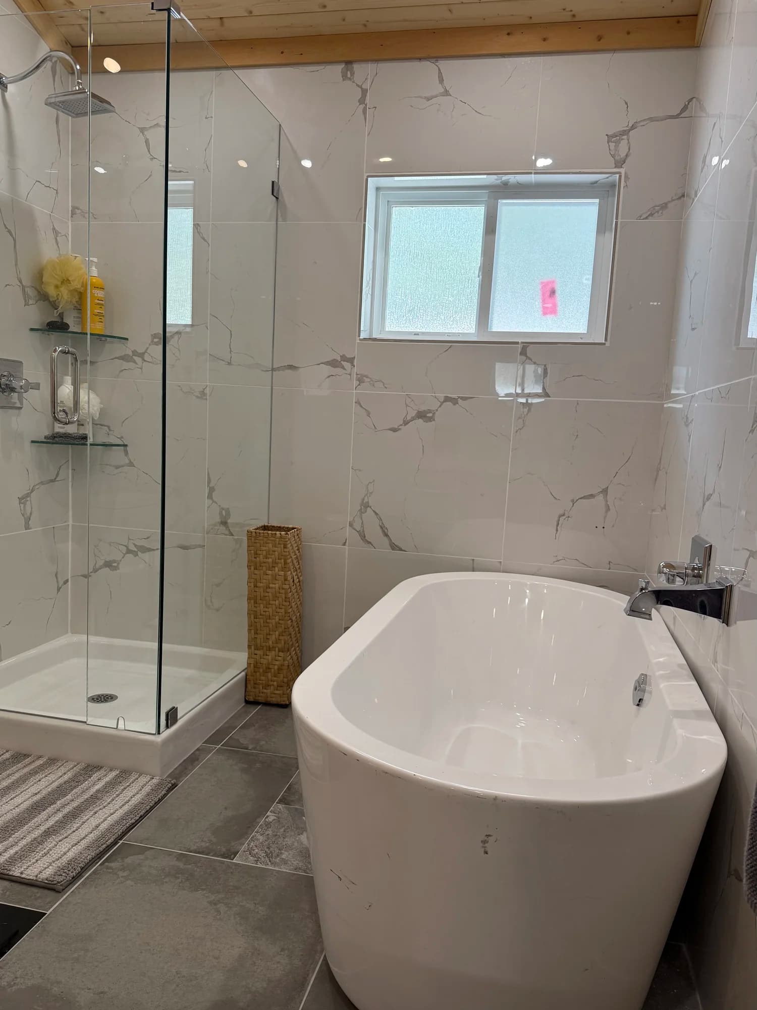 Master bathroom overview